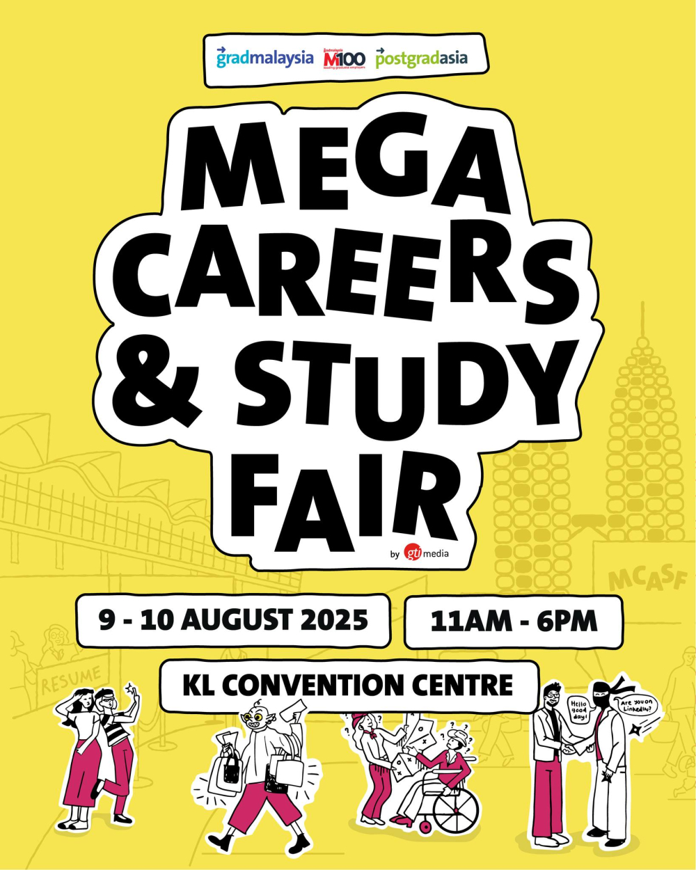19th Mega Careers & Study Fair - MCASF 2025